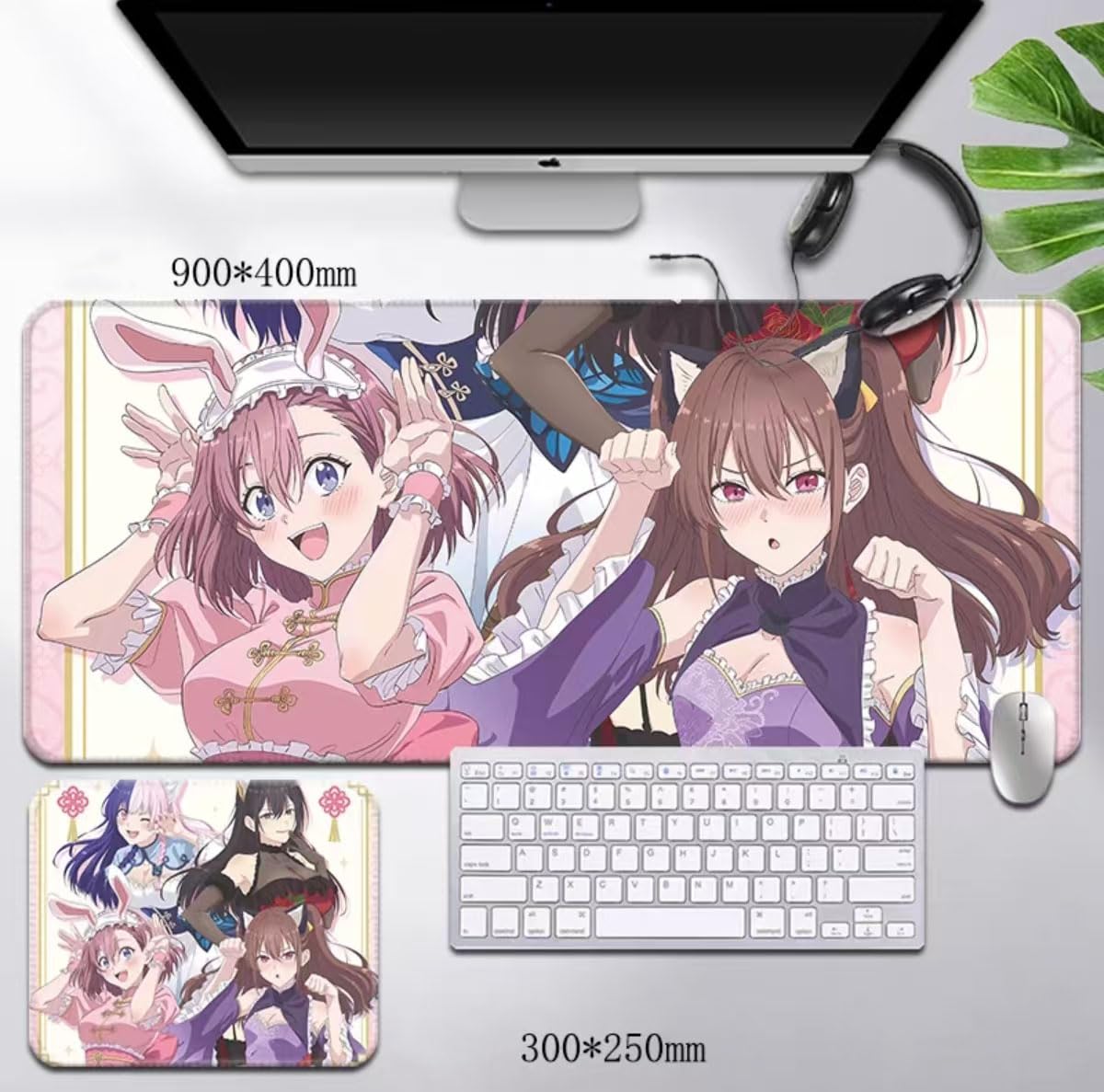 Amazon.co.jp: マウスパッド 2.5次元の誘惑 天乃リリサ 橘美花莉 乃愛